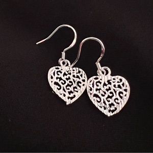 Boutique 925 Sterling Silver Bohemian Vintage Dangle Earrings
